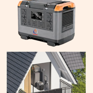 Solar Portable Power Station - 2400 Watts