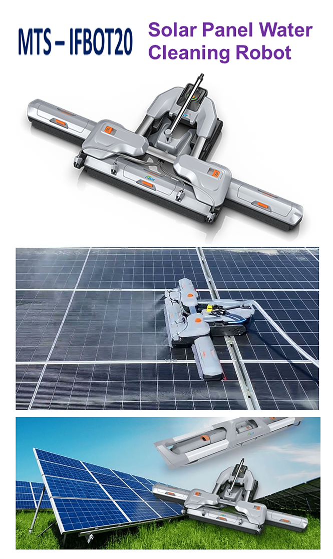 MTS-IFBOT20 Solar Panel Cleaning Robot